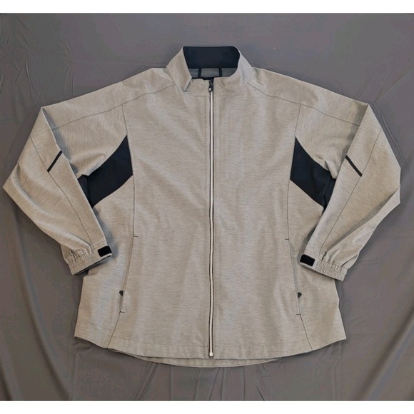 FootJoy Jackets & Blazers - Footjoy Hydrolite Rain Jacket XL Womens DryJoys Grey Golf Full Zip New NWT 0016‎